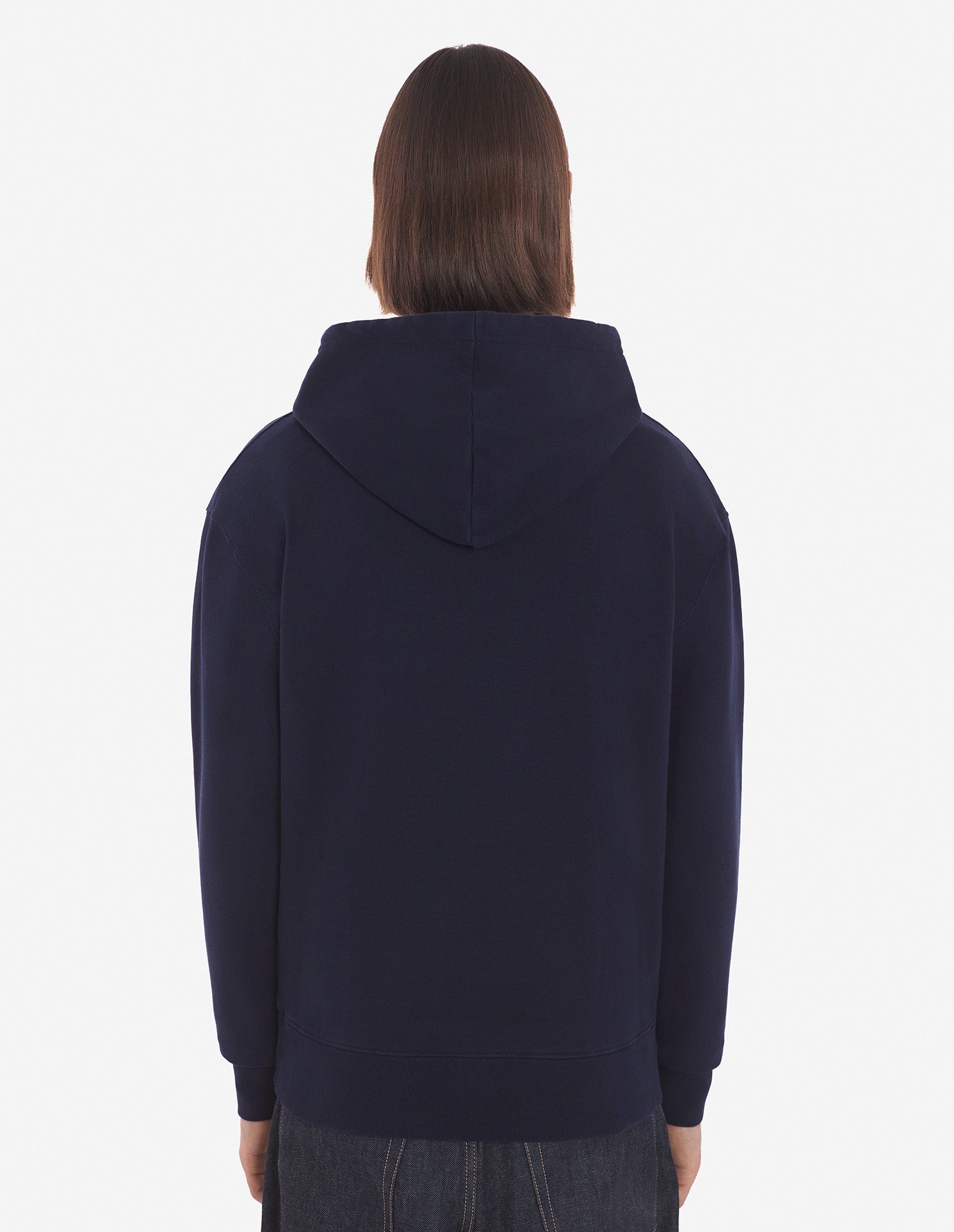 Sweat à capuche avec cordon de serrage - Navy