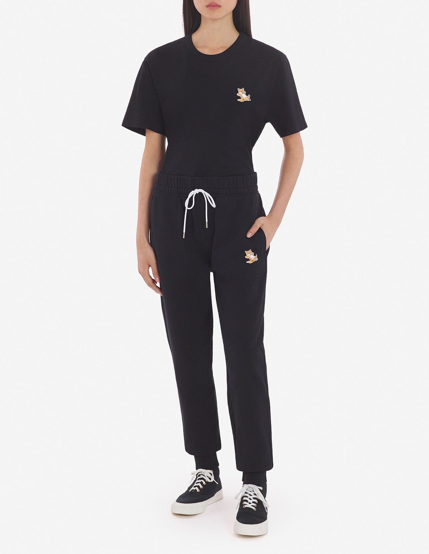 Adjustable sweatpants - Black