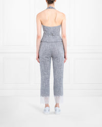 Pantalon Prince en Lin - Vapor Smoke