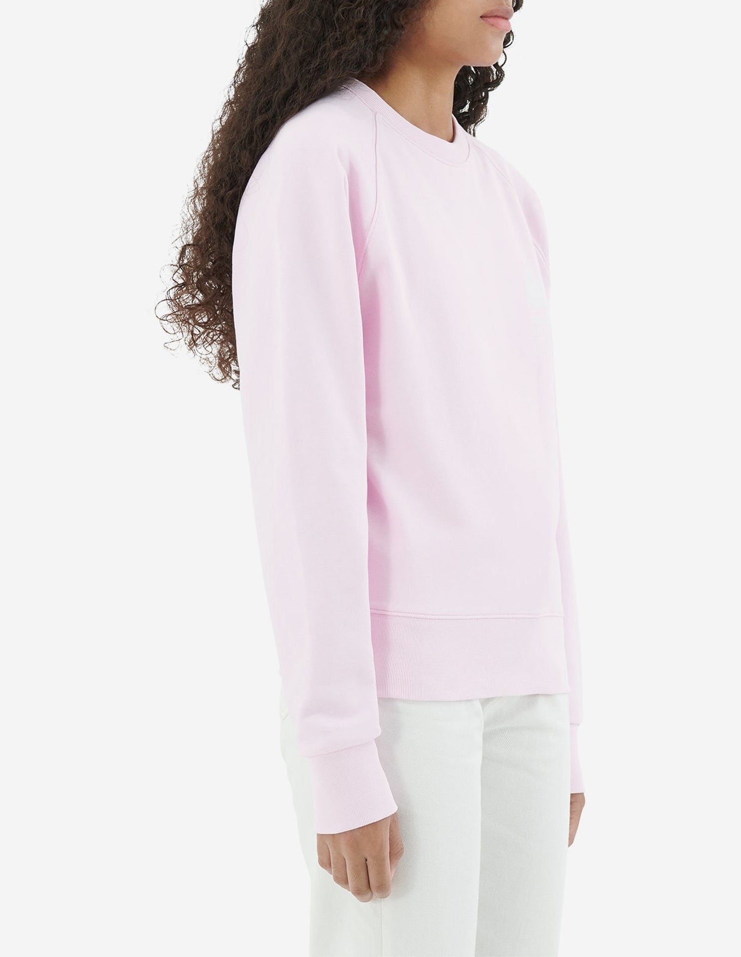 Sweatshirt Camp ajusté avec impression - Light Pink