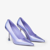 Escarpins Ixia 95 en cuir tanzanite - Tanzanite