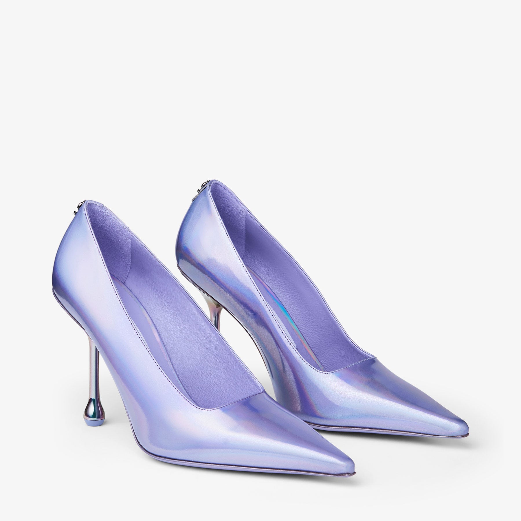 Escarpins Ixia 95 en cuir tanzanite - Tanzanite