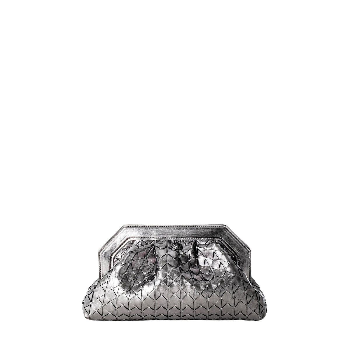 Secret clutch Mosaico Ruthenium - Ruthenium