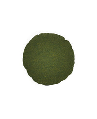 Coussin Bomboloni en laine bouclée - Vert