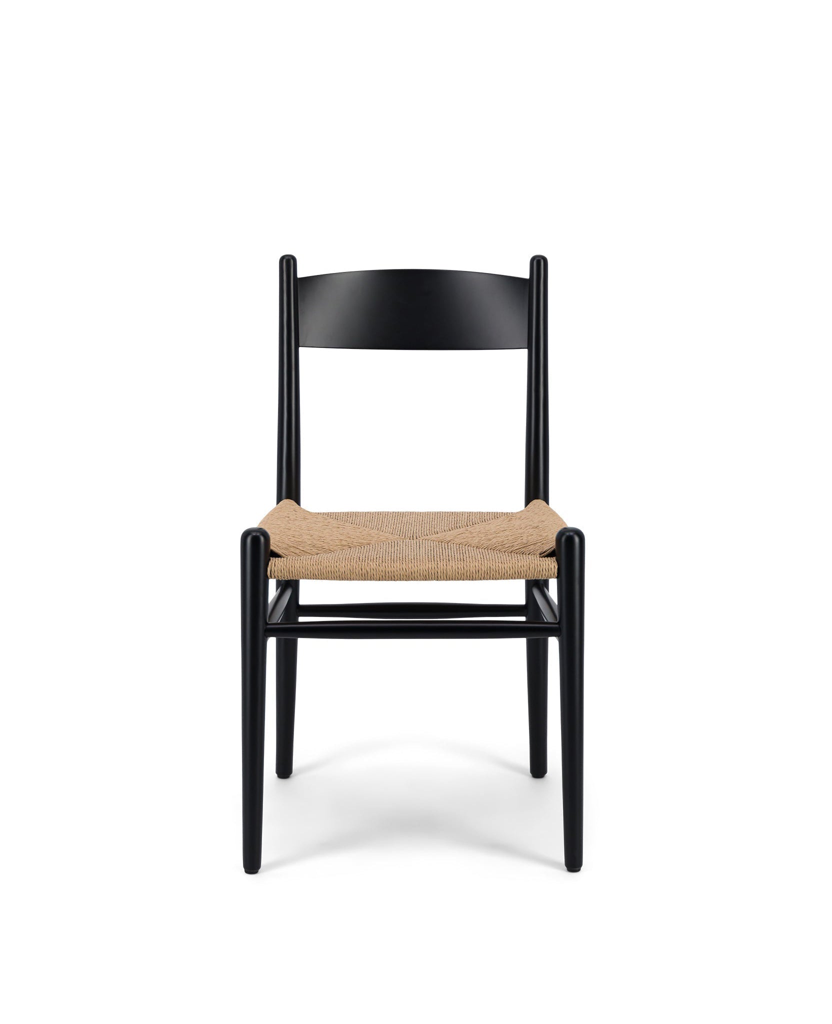 Chaise Carla en bois - Noir