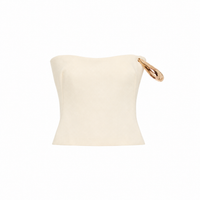 Ivory / Top Laurel en laine - Ivory