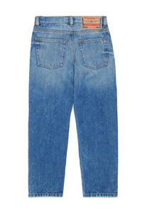 Pantalon délavé en denim - Denim