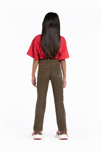 Pantalon avec poches - Olive Night