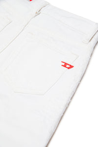 Pantalon en denim - Bianco