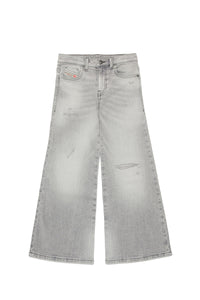 Pantalon délavé en denim - Denim Nero