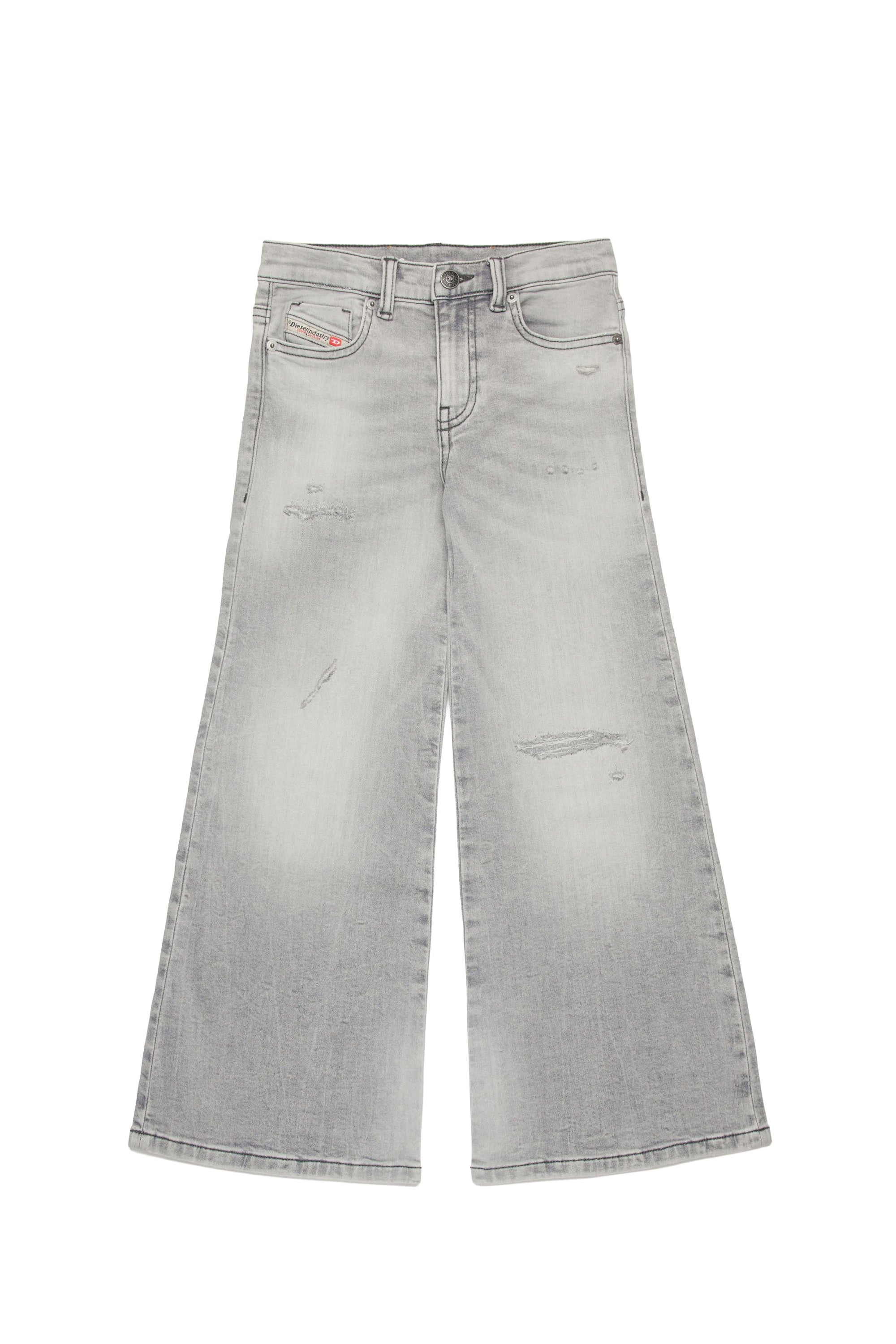 Pantalon délavé en denim - Denim Nero
