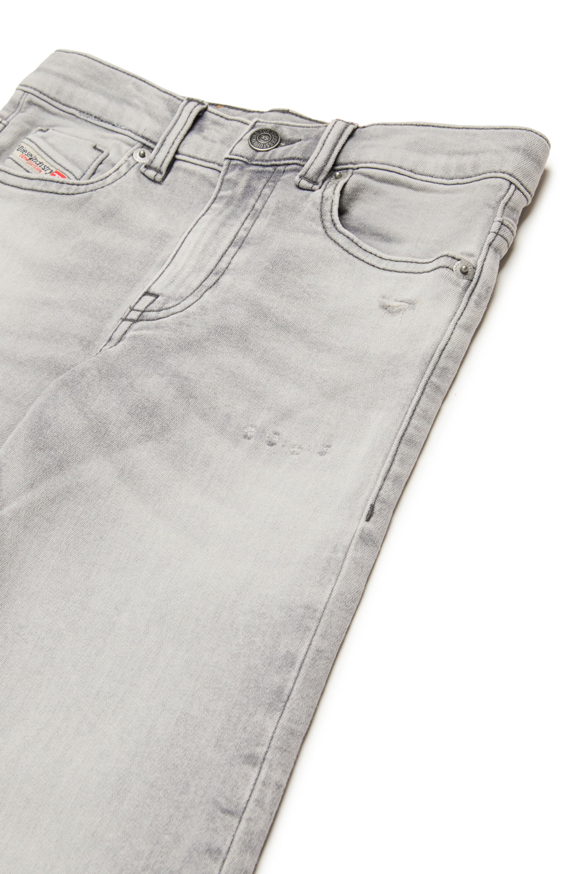 Pantalon délavé en denim - Denim Nero