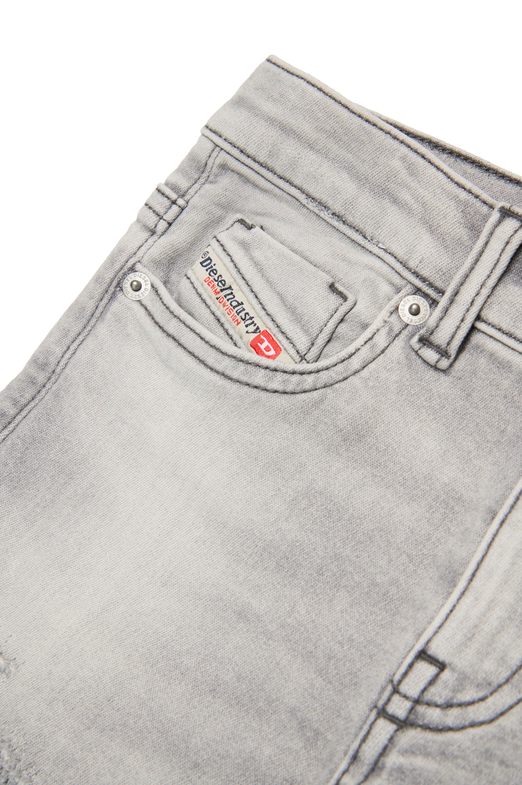 Pantalon délavé en denim - Denim Nero