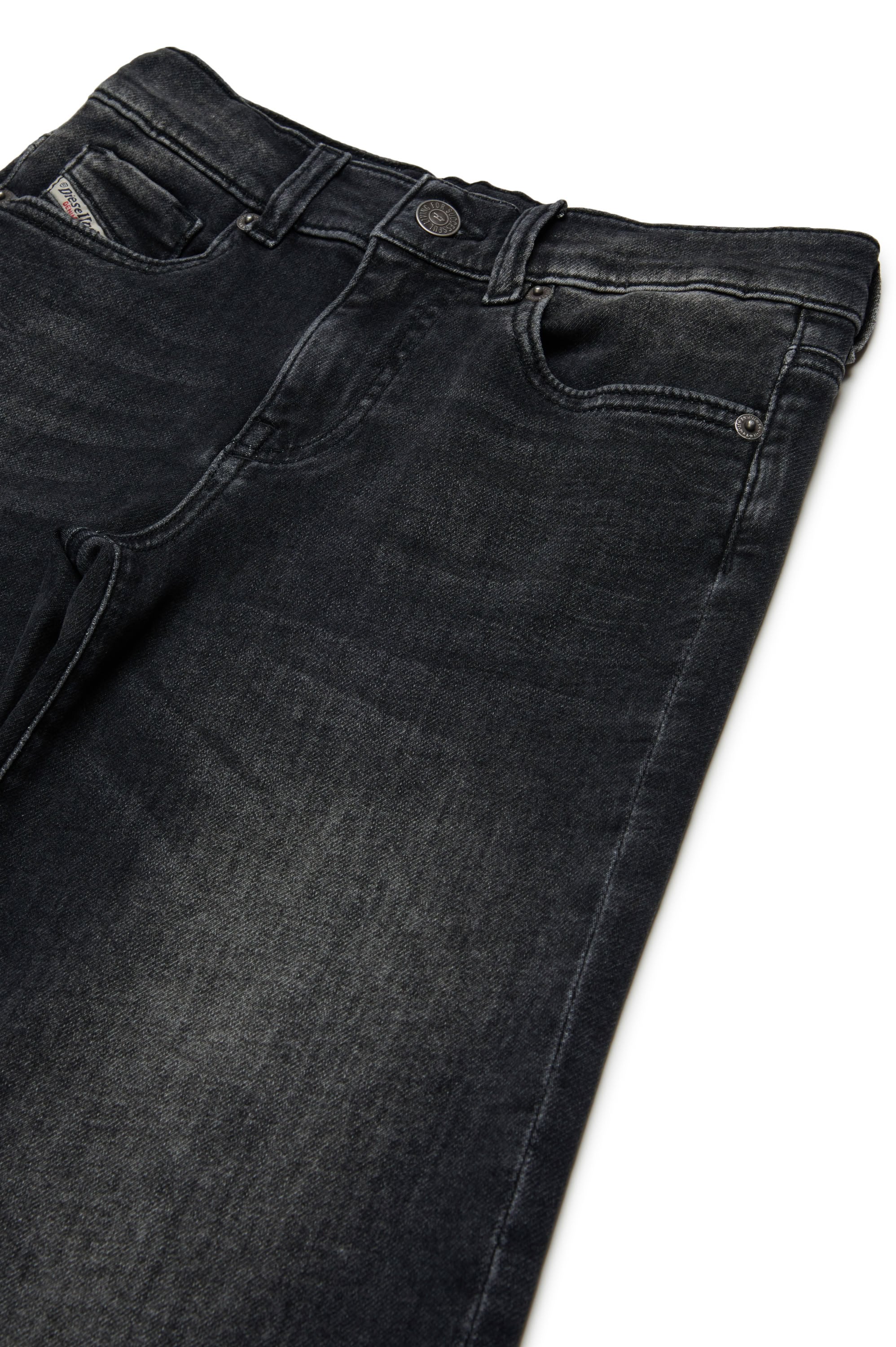 Pantalon délavé en denim - Denim Nero
