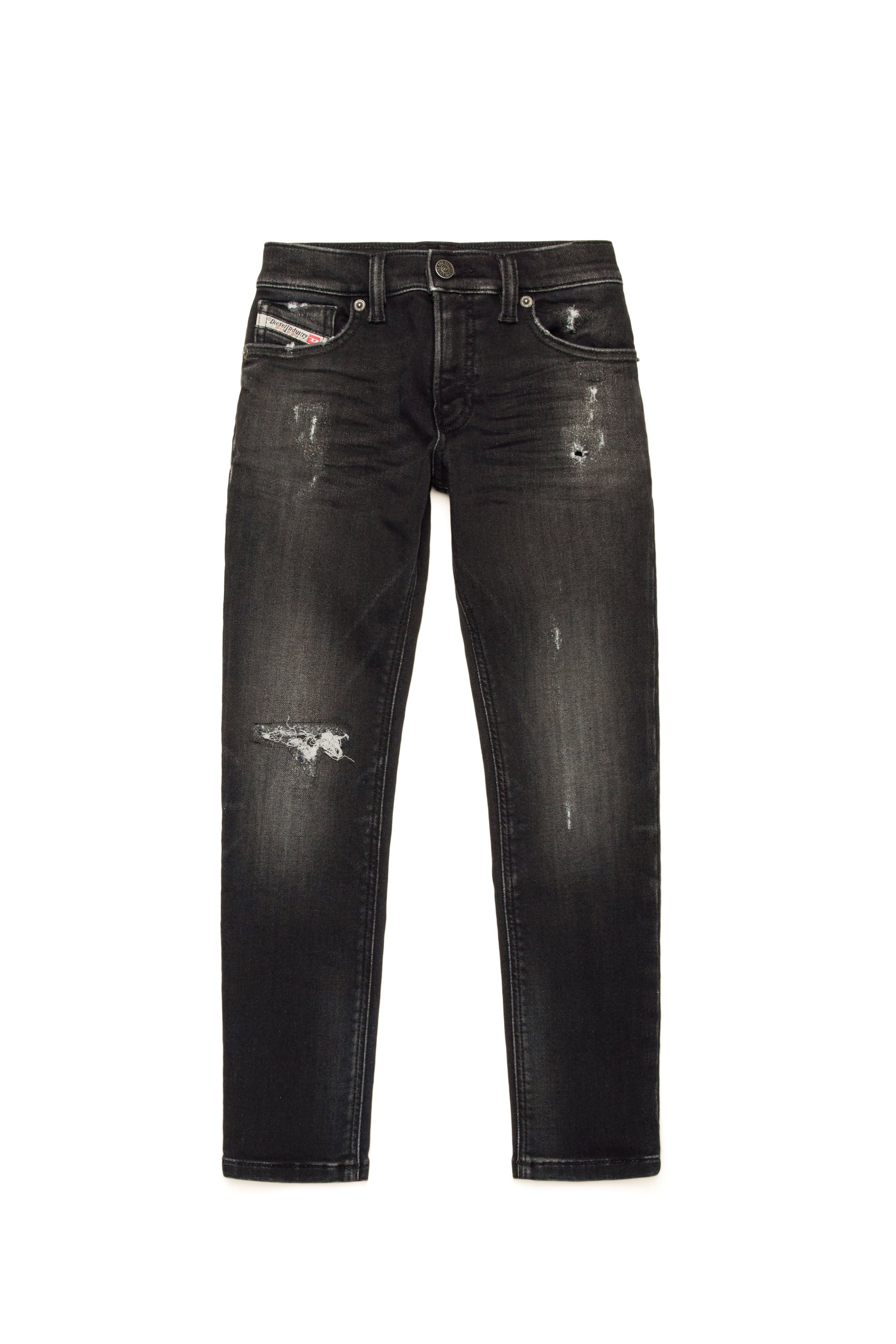 Pantalon délavé en denim - Denim Nero