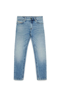 Pantalon délavé en denim - Denim