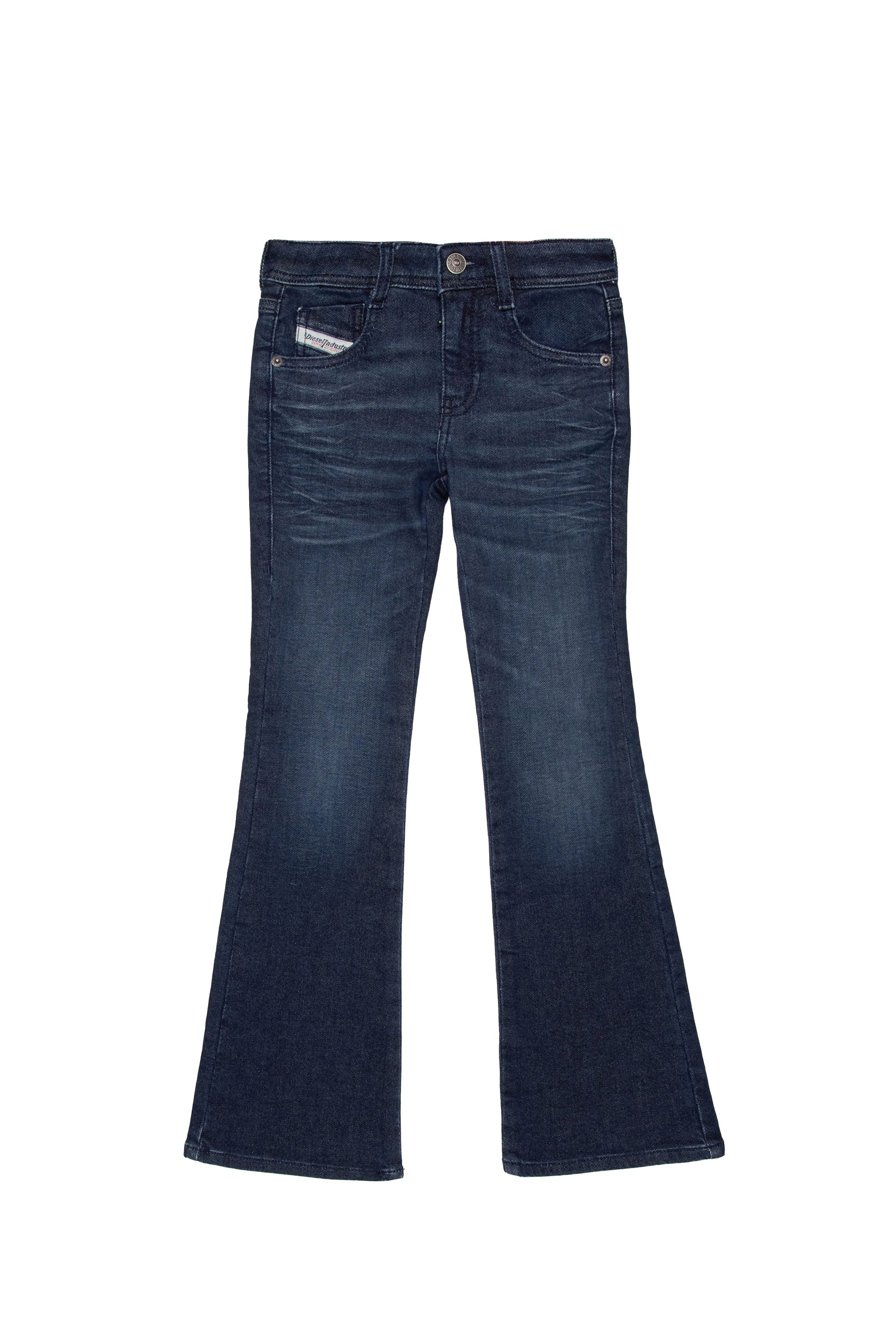 Pantalon délavé en denim - Denim