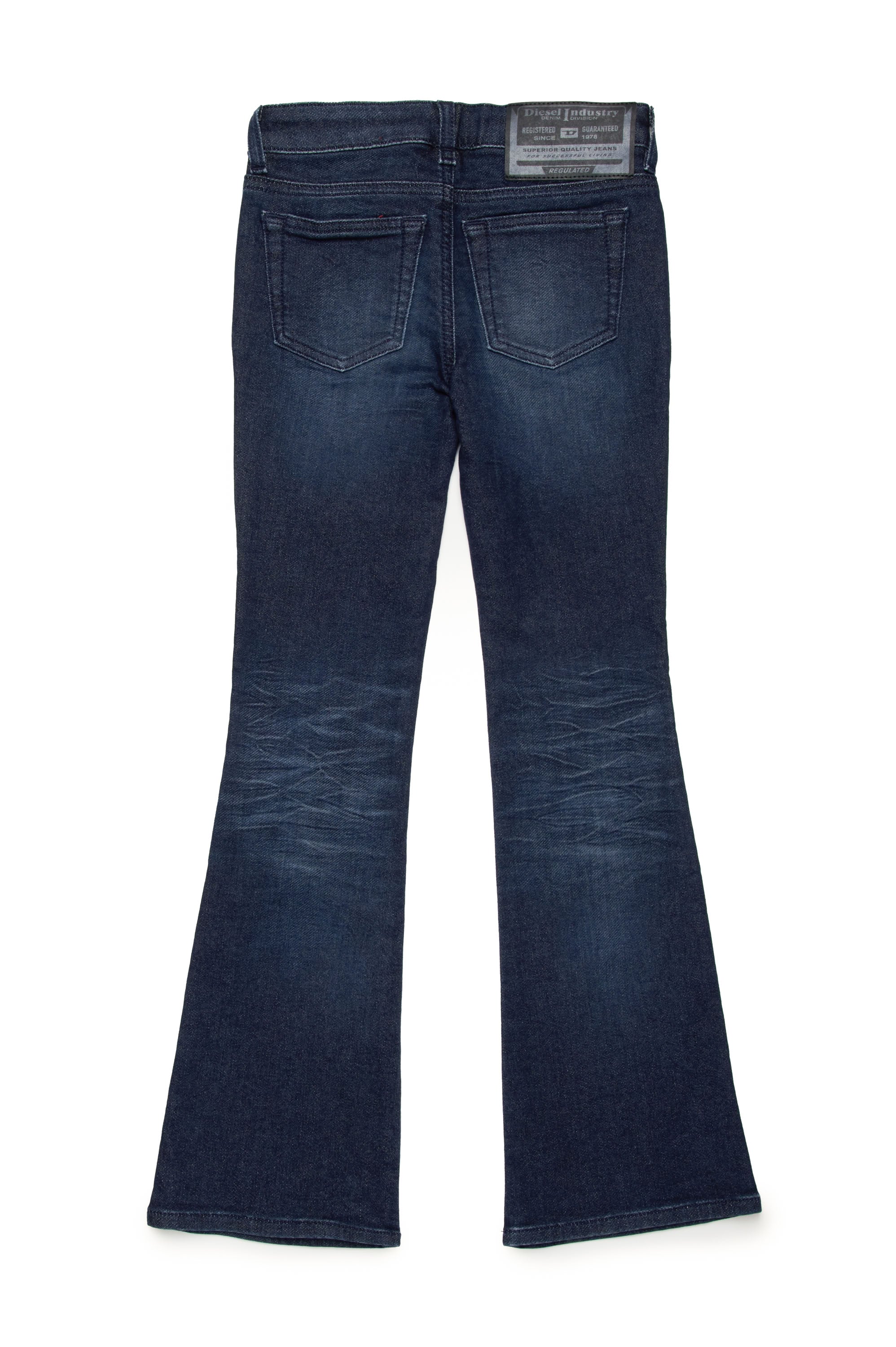 Pantalon délavé en denim - Denim