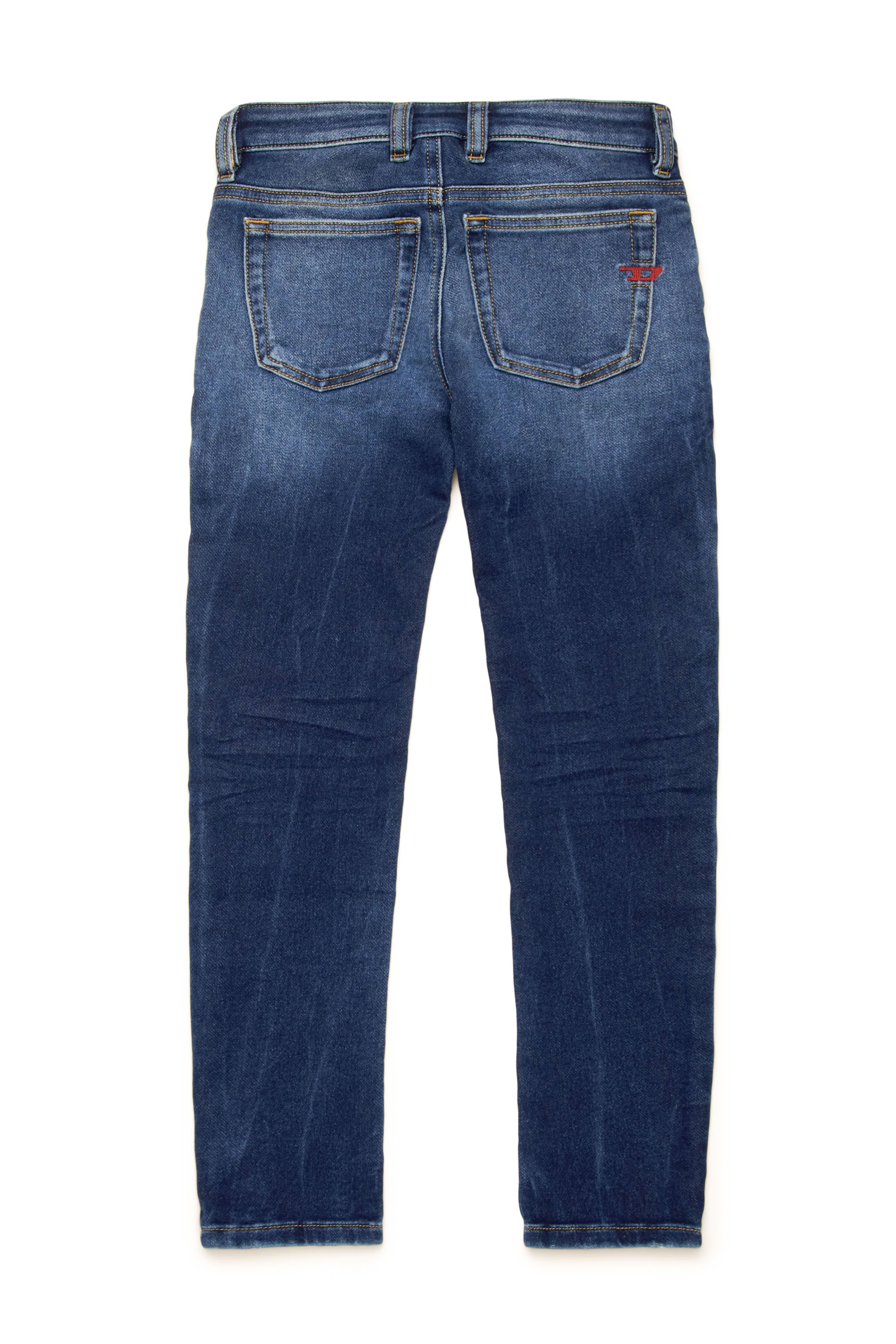 Pantalon délavé en denim - Denim