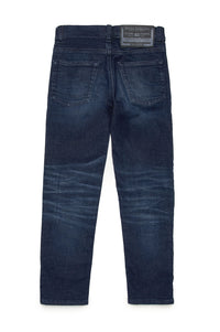 Pantalon délavé en denim - Denim