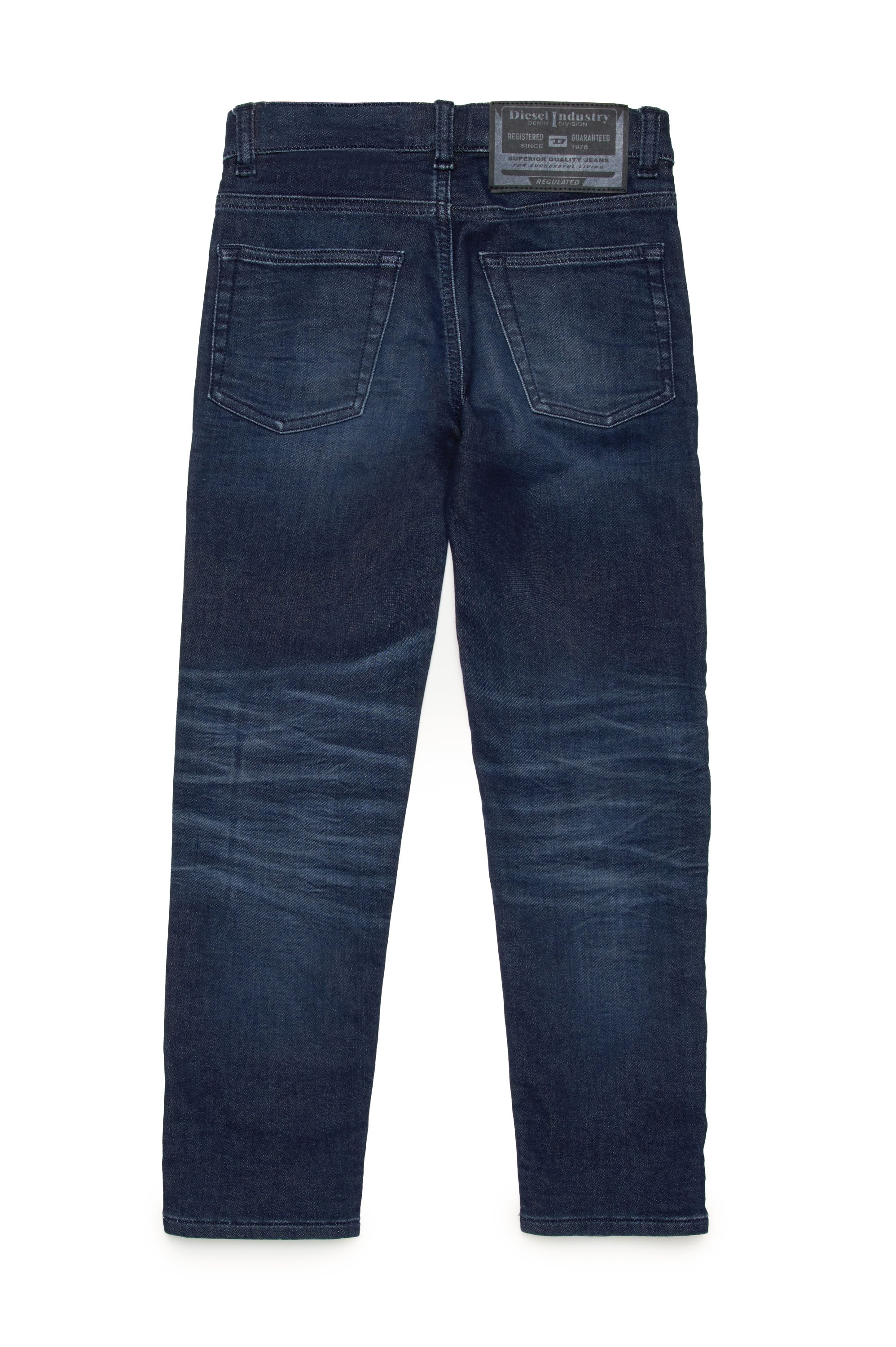Pantalon délavé en denim - Denim