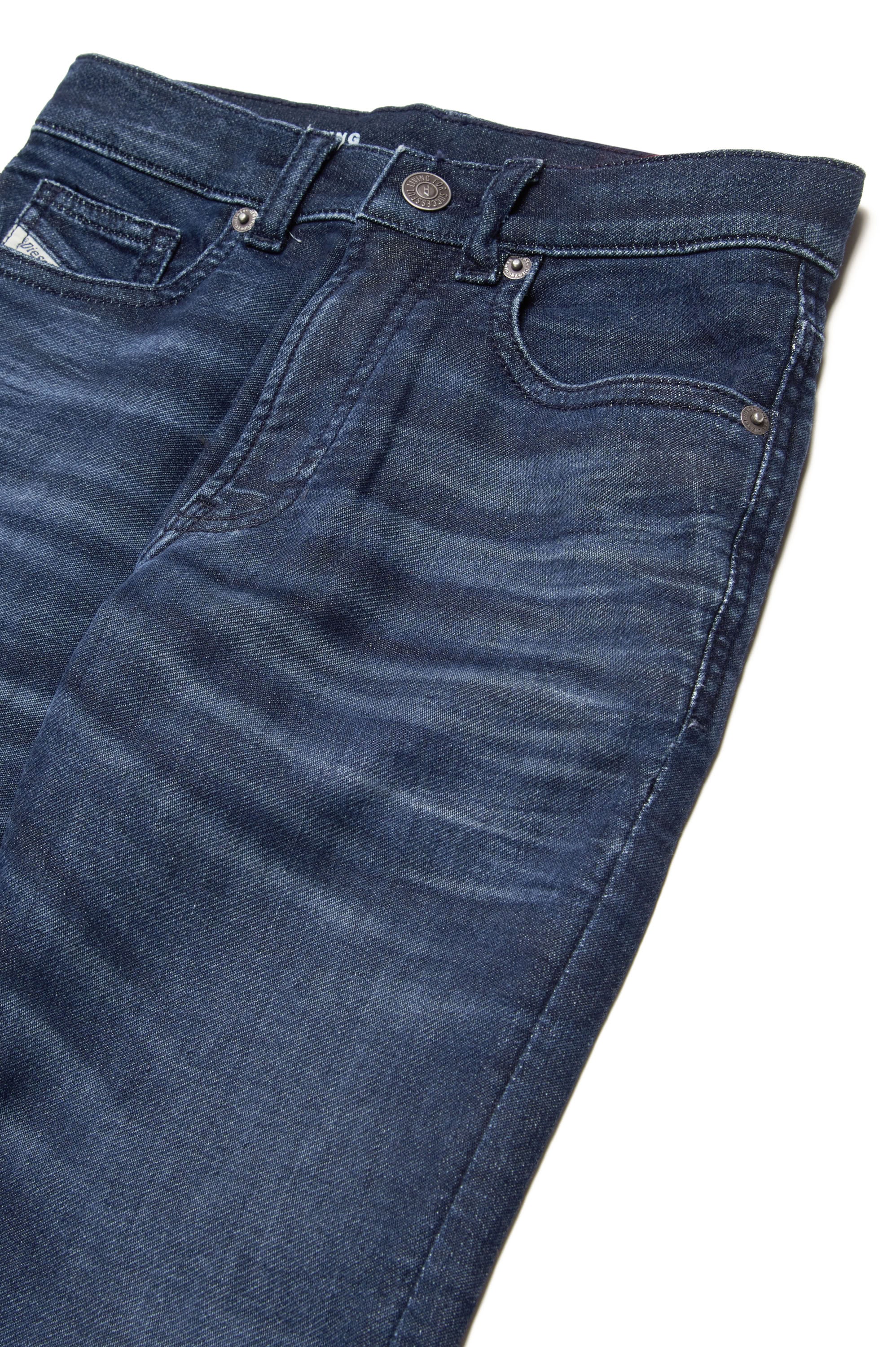 Pantalon délavé en denim - Denim
