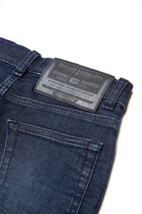 Pantalon délavé en denim - Denim