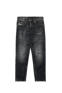 Pantalon délavé en denim - Denim Nero