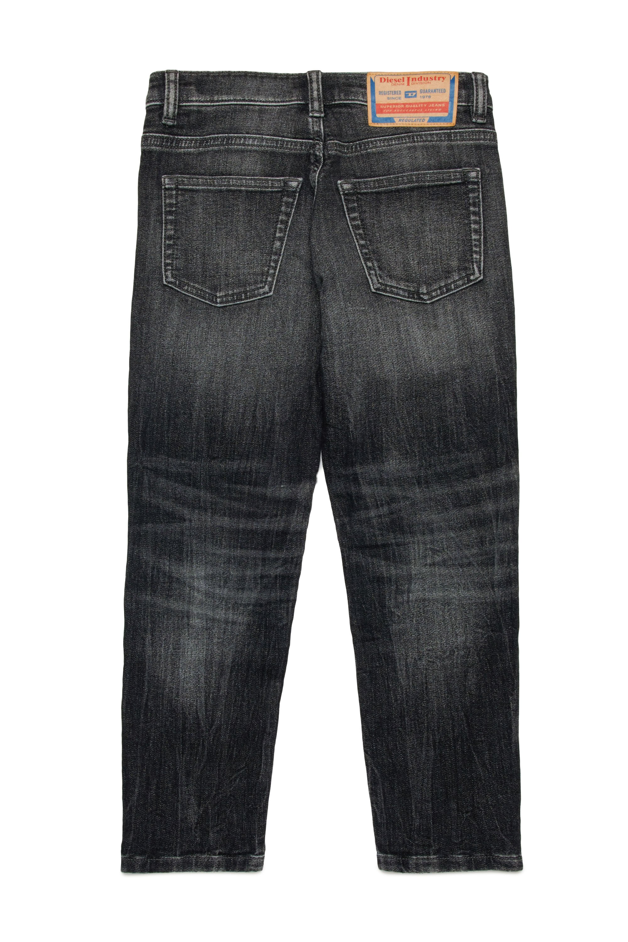 Pantalon délavé en denim - Denim Nero