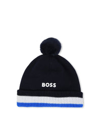 Bonnet en coton - Bleu cargo