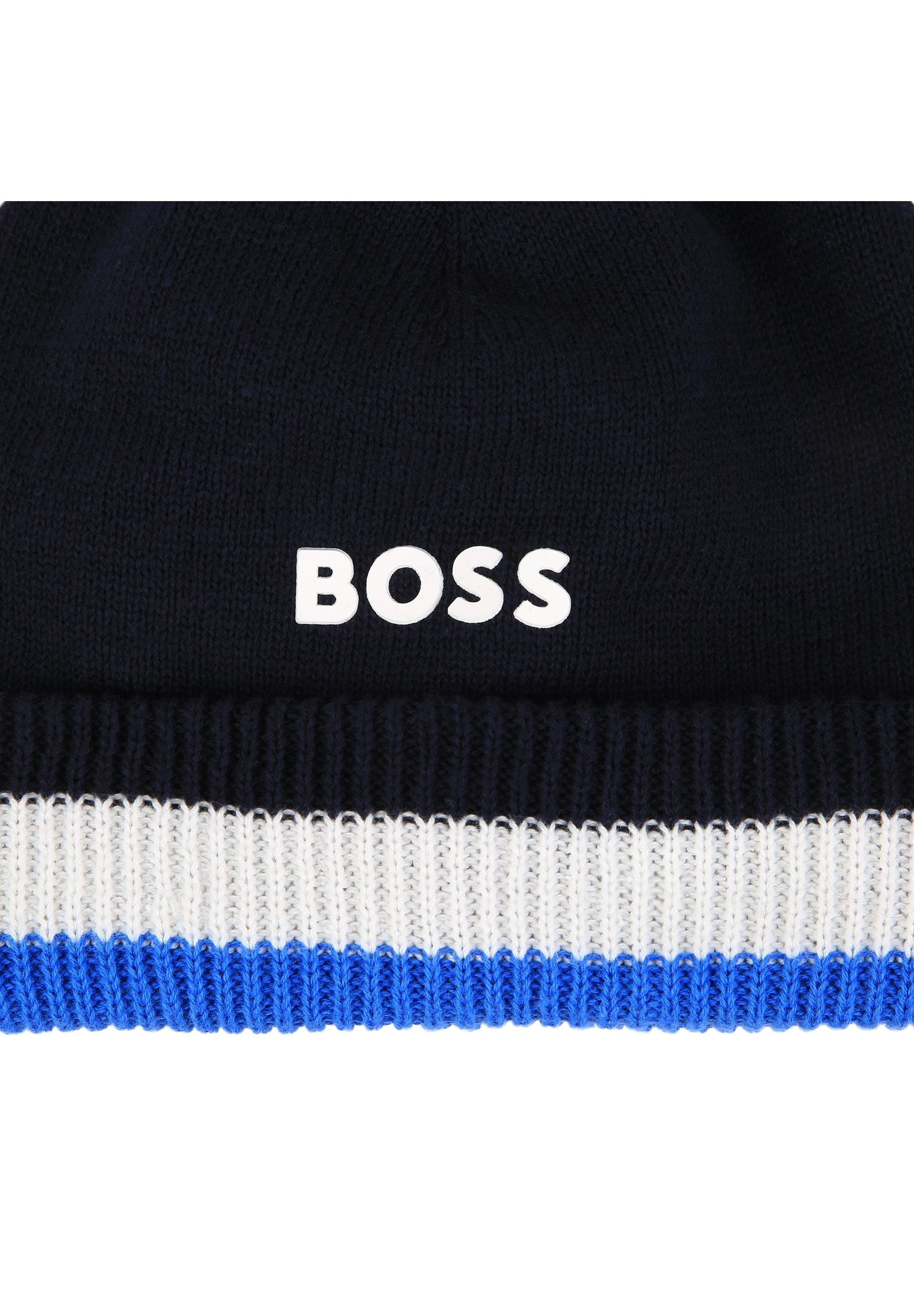 Bonnet en coton - Bleu Cargo