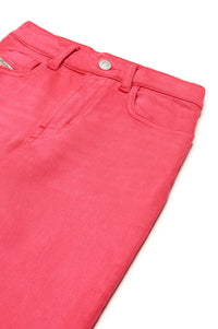 Denim trousers - Strawberry Red