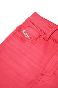 Denim trousers - Strawberry Red
