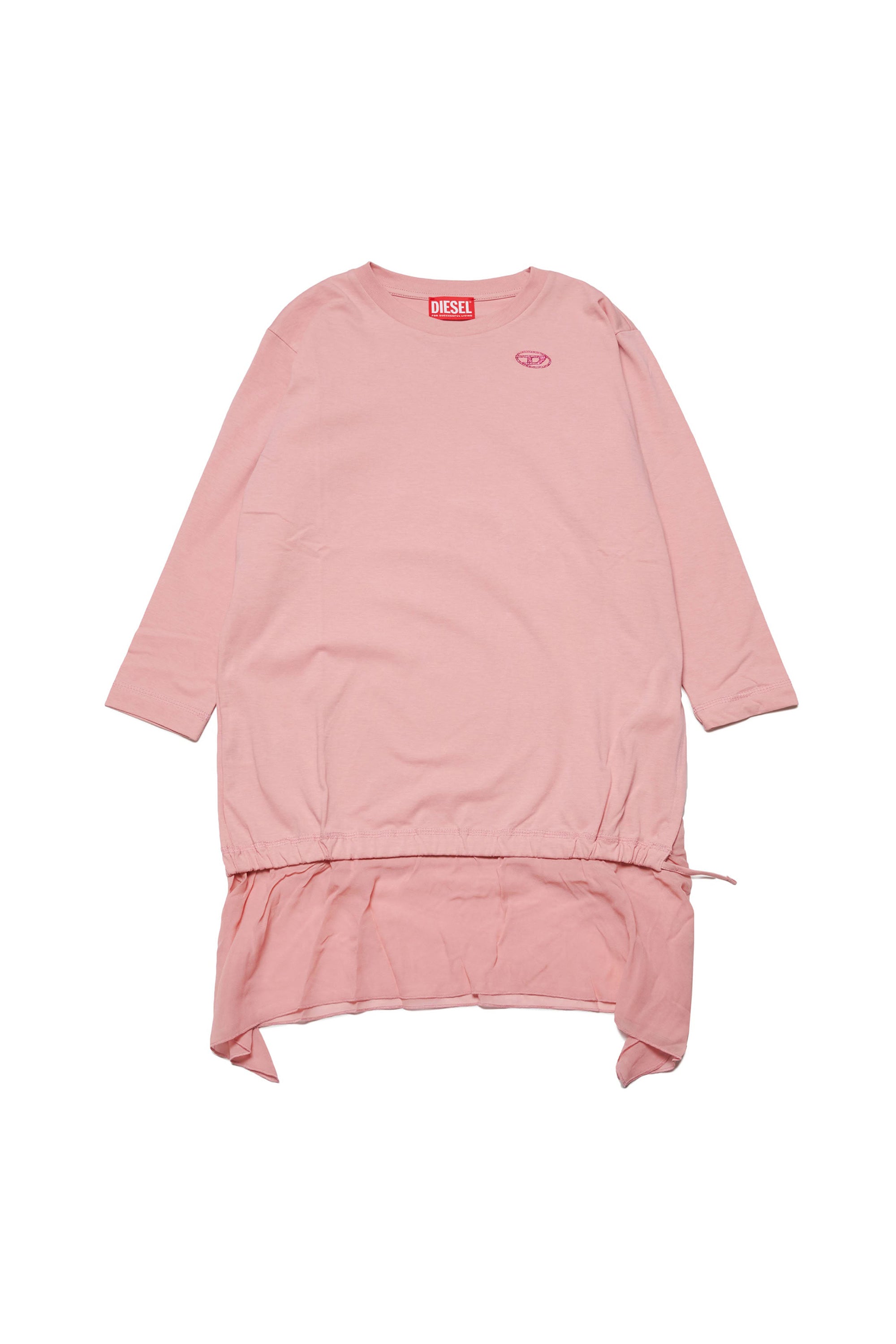Asymmetric dress - Candy Pink