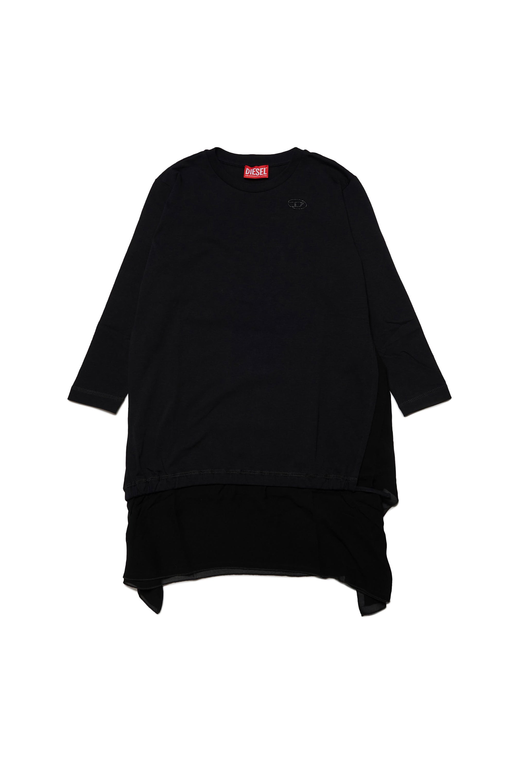 Asymmetric dress - Nero