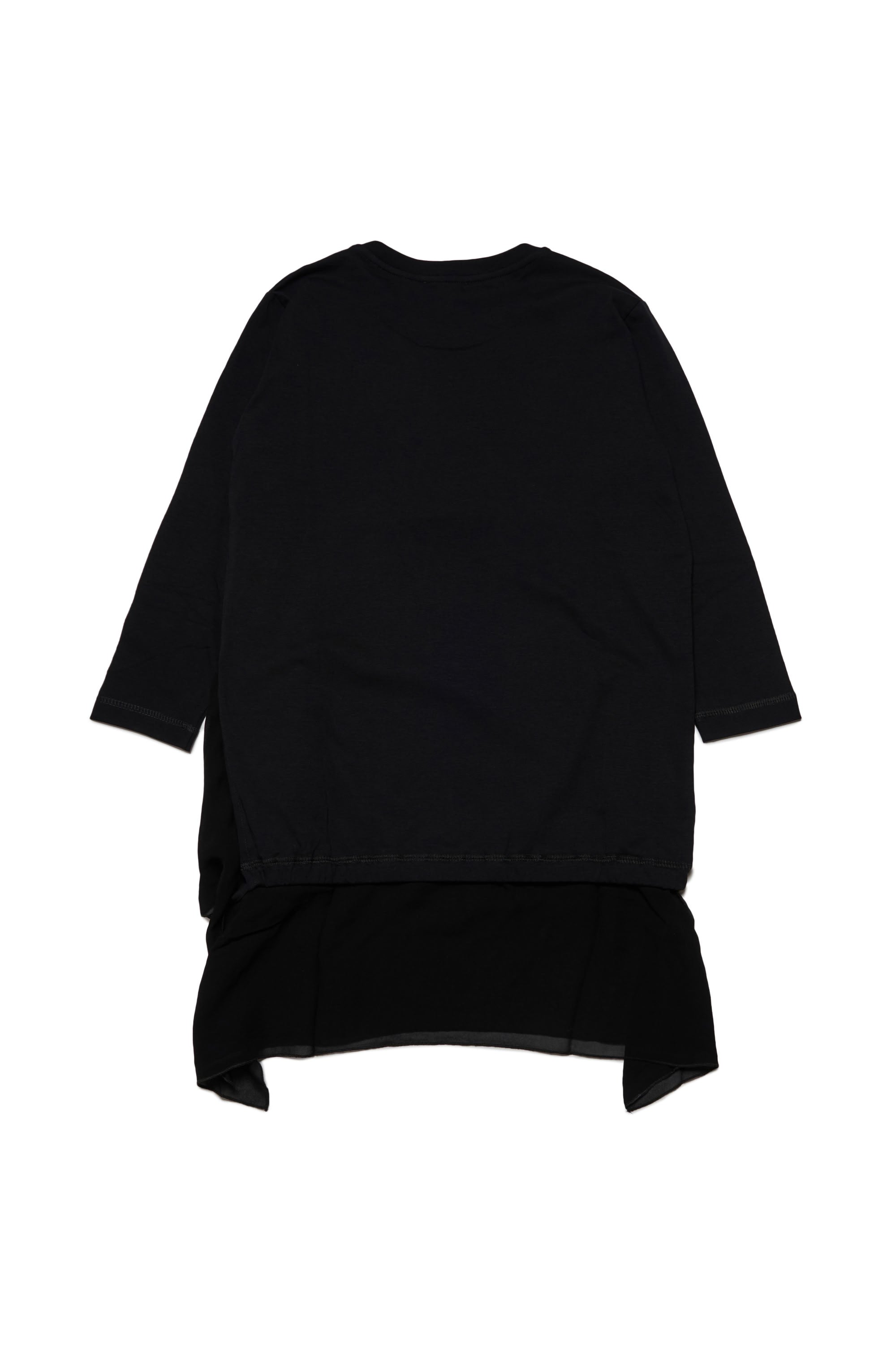 Asymmetric dress - Nero