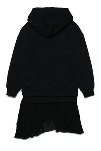 Asymmetric dress - Nero