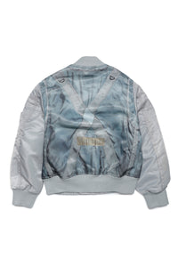 Bomber à poches zippées - Stone Gray