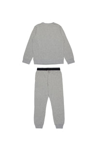 Pyjama set with logo - Grigio Melange Nuovo