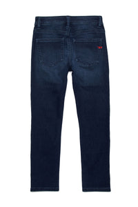 Washed denim trousers - Denim