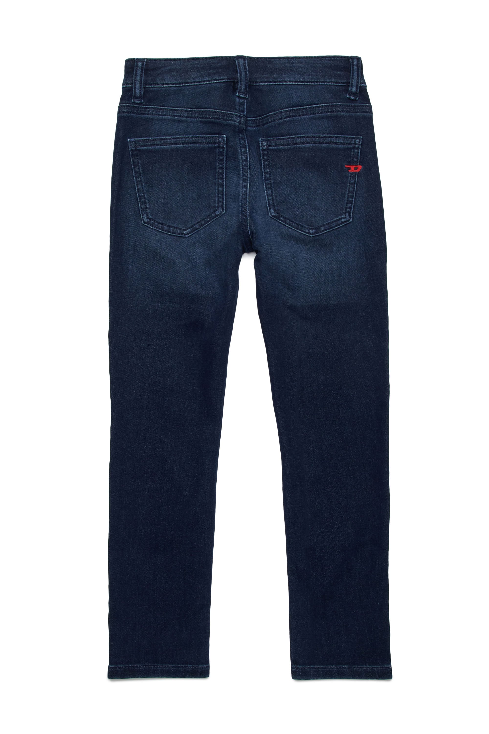 Washed denim trousers - Denim