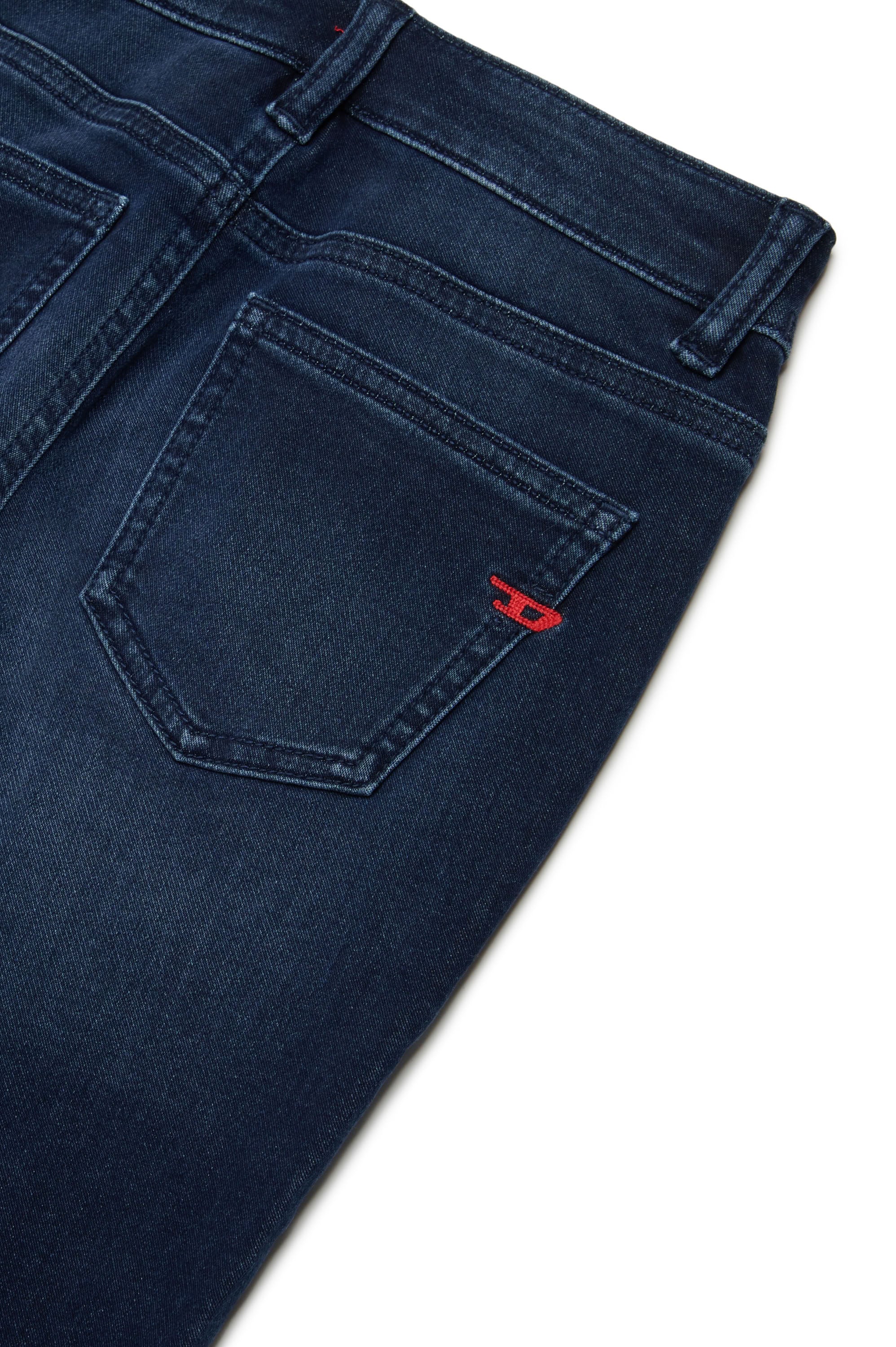 Washed denim trousers - Denim