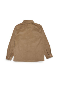 Shirt with pockets - Noce Chiaro