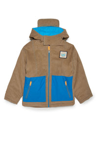 Hooded jacket - Noce Chiaro