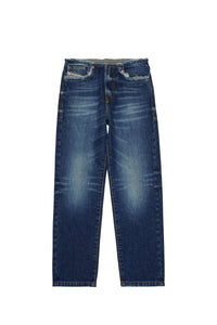 Pantalon délavé en denim - Denim