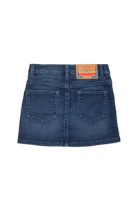 Jupe délavée en denim - Denim