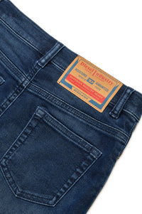 Jupe délavée en denim - Denim