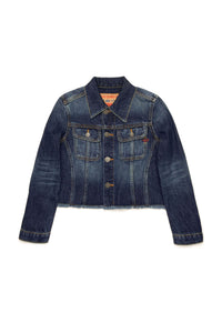 Washed denim jacket - Denim