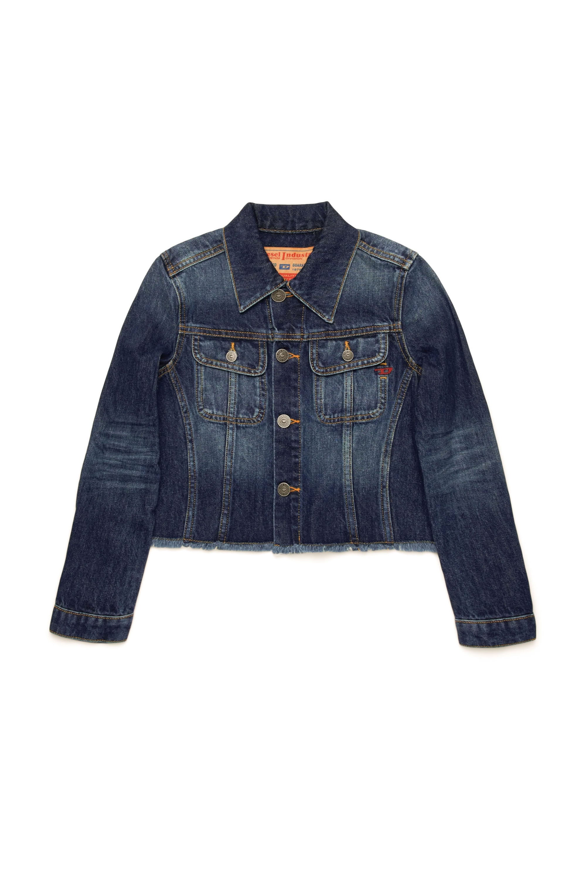 Washed denim jacket - Denim