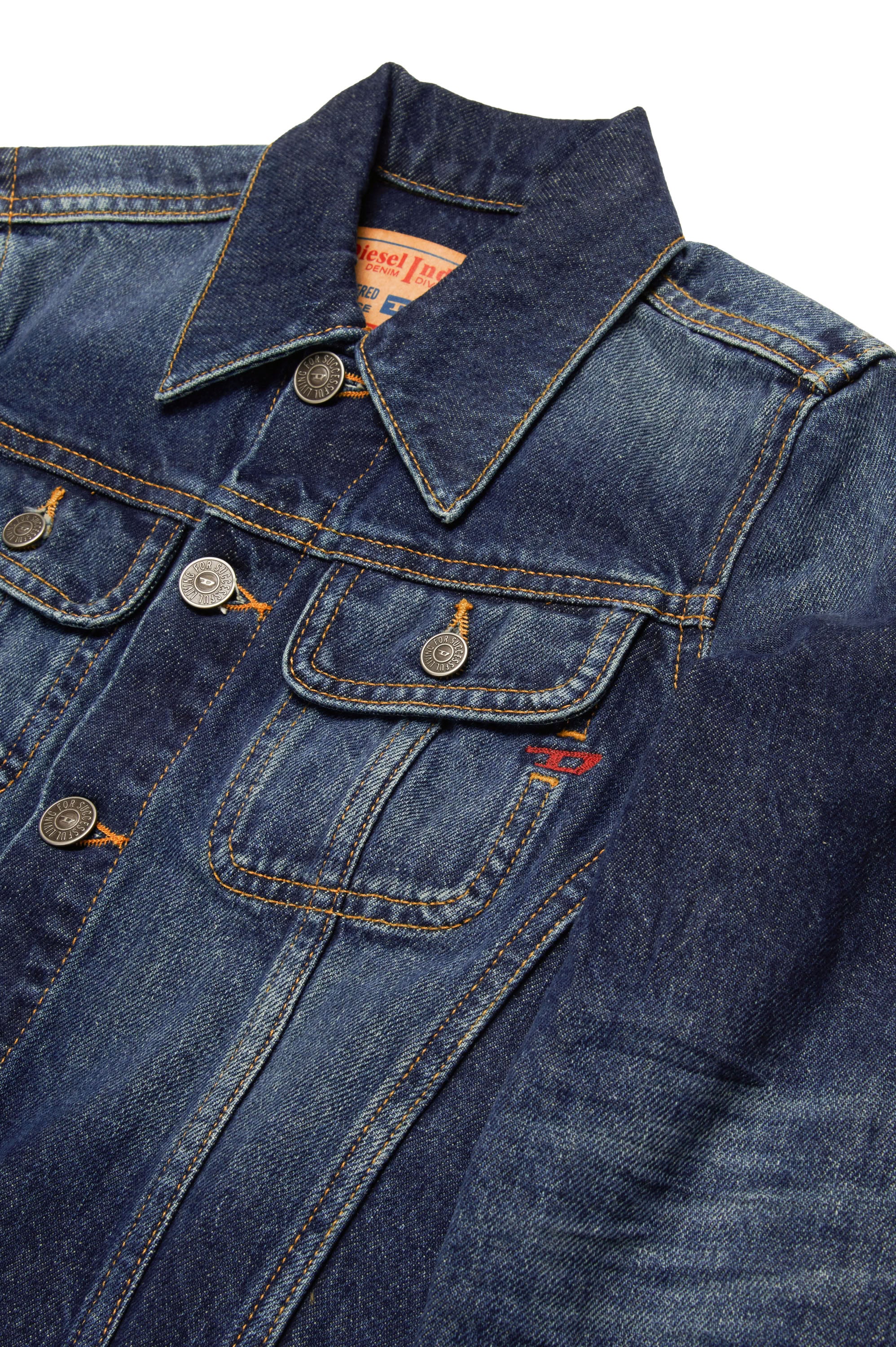 Washed denim jacket - Denim